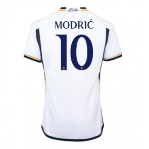 Real Madrid Luka Modric #10 Replica Home Stadium Shirt 2023-24 Short Sleeve